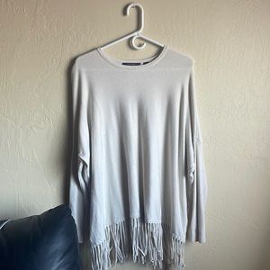 Knit Fringe Sweater